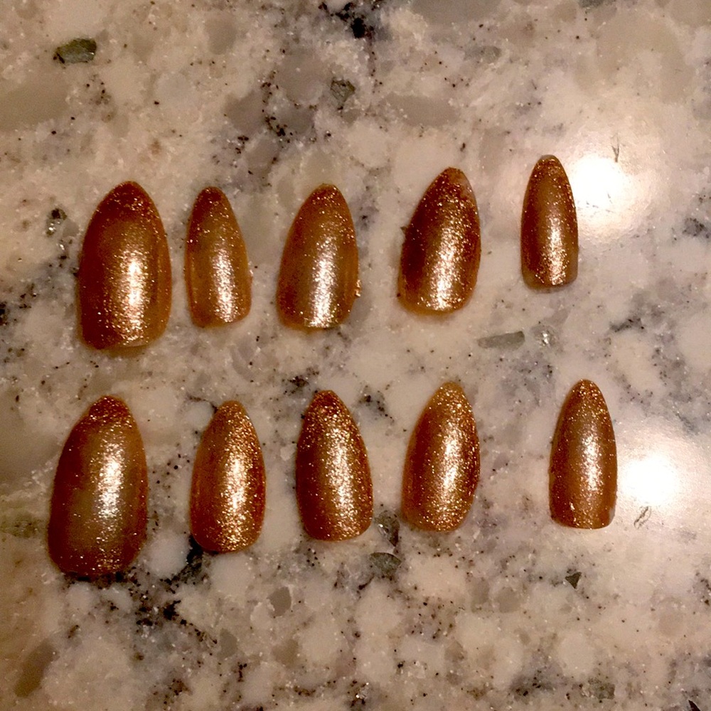 Homemade acrylic nails